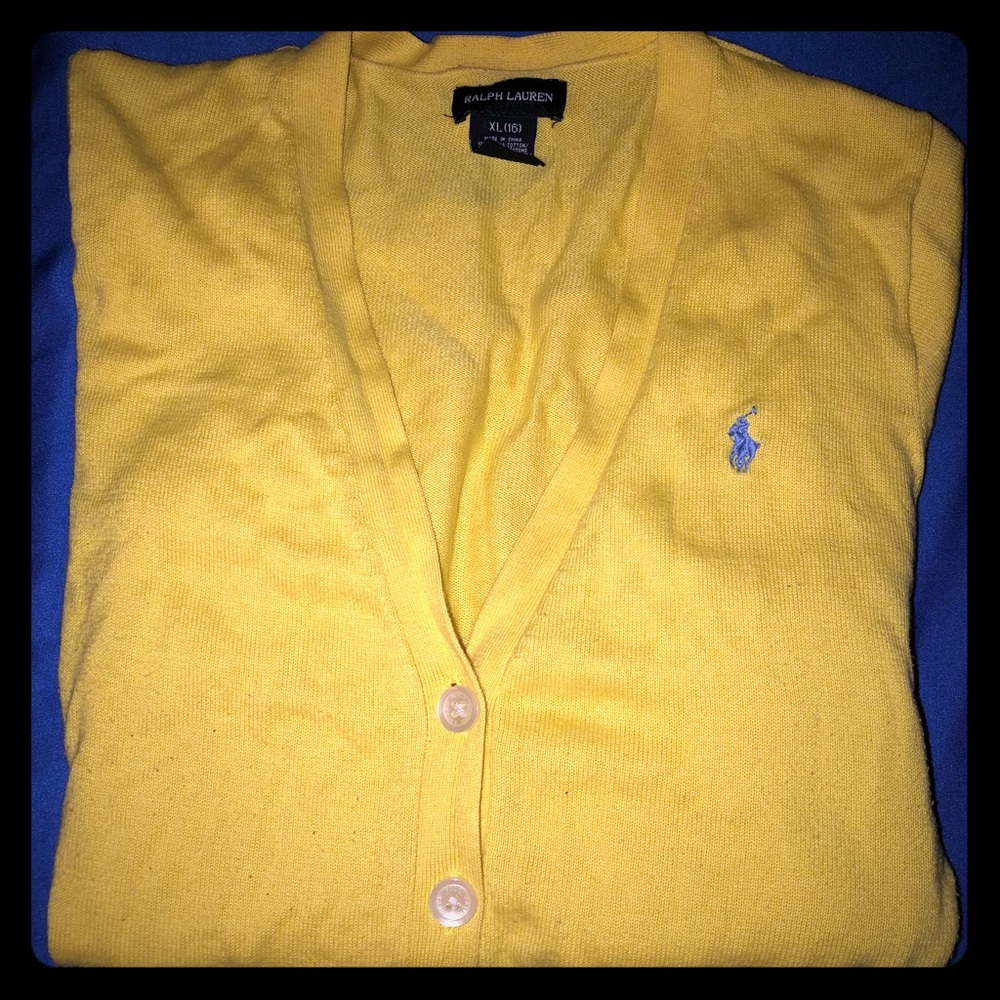 Ralph Lauren button down cardigan